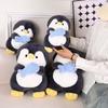 New Penguin Doll Creative Penguin Hold Fish Penguin Plush Toy Children Accompany Animal Doll Hug Pillow