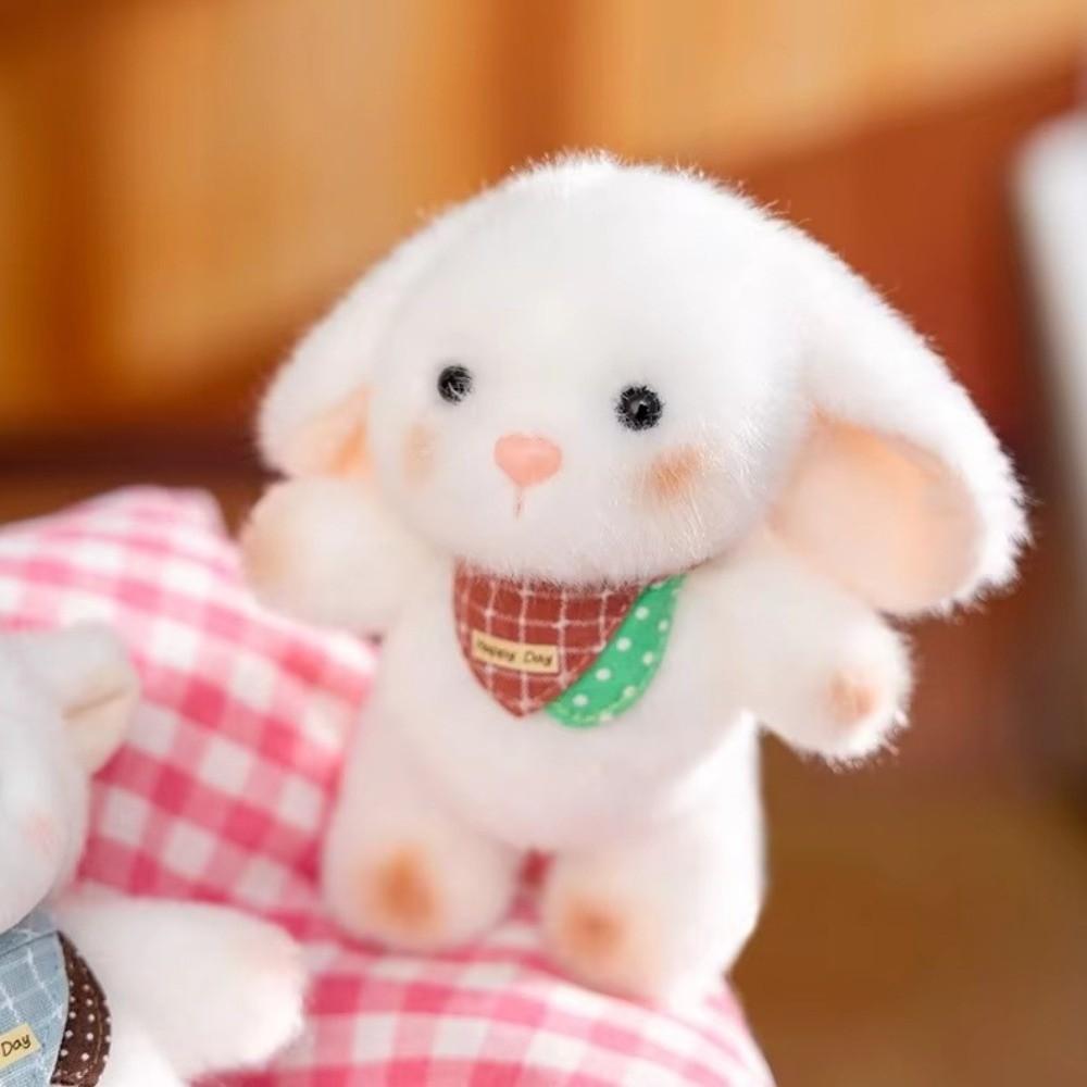 Furry Plush Animal Pendant PP Cotton Plush Backpack Pendant Stuffed Doll Keyring  Boy Girl Gift