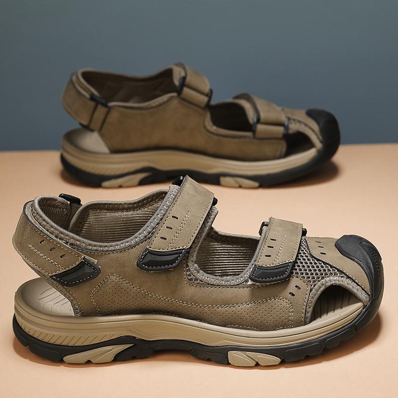 Fashion 2025 Summer Gladiator Men's Sandals Fashion Light Casual Sneakers Men's Beach Sandals Outdoor Roman Sandals Breathable Men Shoes