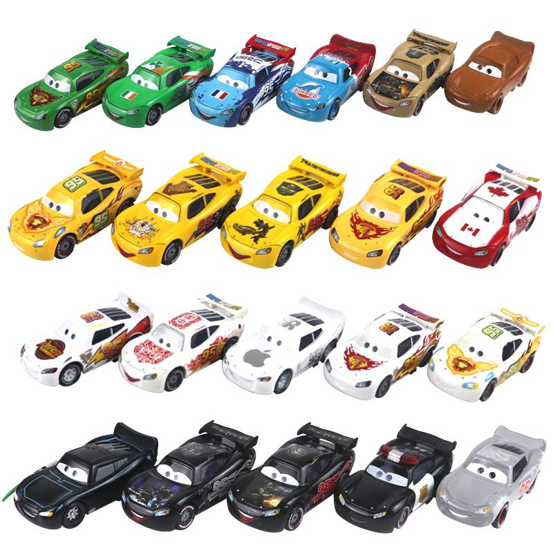 Pixar Car 2 Lightning McQueen Model Toy Car 1:55 Diecast Metal Alloy Toys For Kids Boys Christmas Gift Toy