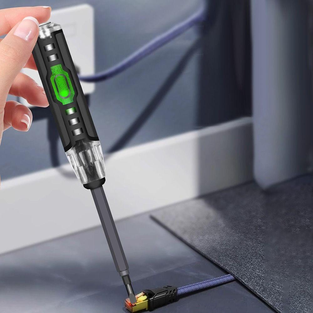 High Brightness Electricity Tester Pen Multifunctional Electricity Tester Screwdriver