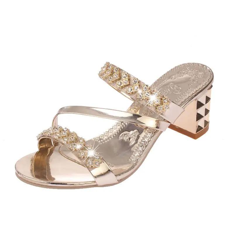 

Fashion Open Toe With Heel Women s Slippers and Ladies Sandals Original Shoes Clappers H Sandal Korea Style Vip Unique On Offer Slides 34