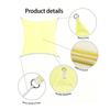 2x2cm/3x3cm Poolside Shade Cover for Backyard Porch and Garden Four Corner Panel with Rope Set and Storage Bag Included