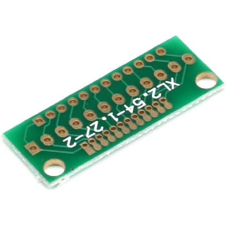 10Pcs Adapter Board for Wireless Module Transfer 1.27MM 2.0MM 2.54MM Spacing 12 Pins 3 Rows 36 Holes