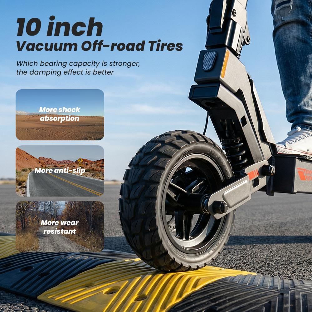 iScooter IF1 Elektroroller 1200W 10Ah 10'' Offroad-Vakuumreifen Doppelscheibenbremsen 25KM/H Höchstgeschwindigkeit 40KM+ Reichweite App-Steuerung Elektroroller für Erwachsene