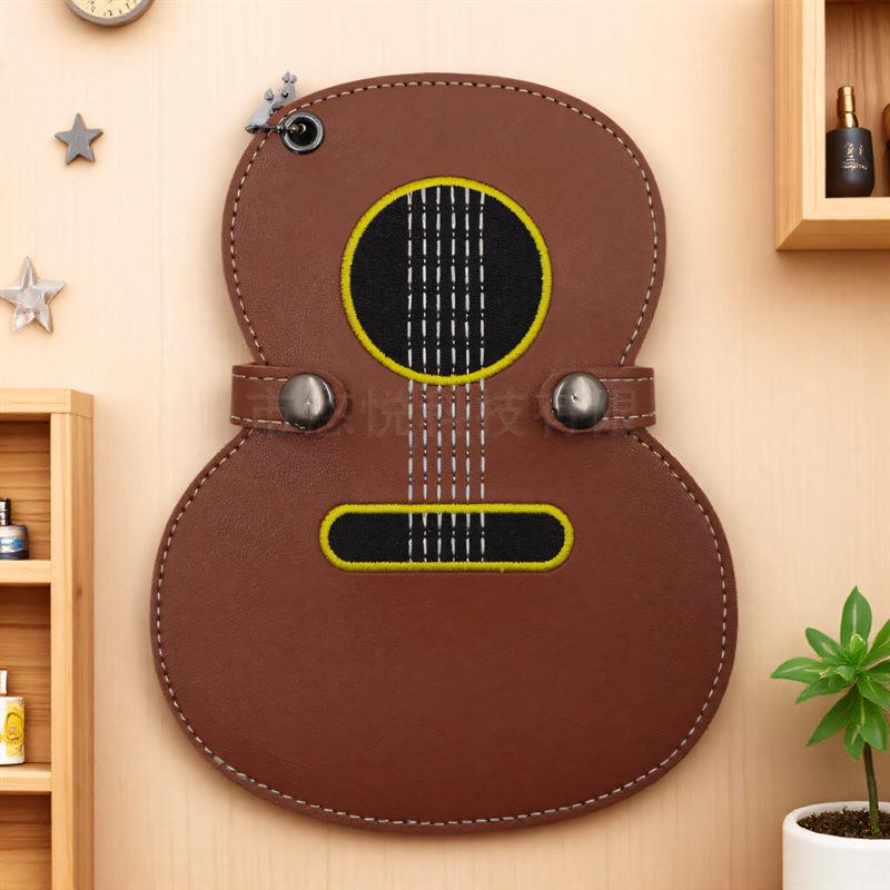 Embroidered Guitar Pick Storage Case - Creative Design Pick Bag