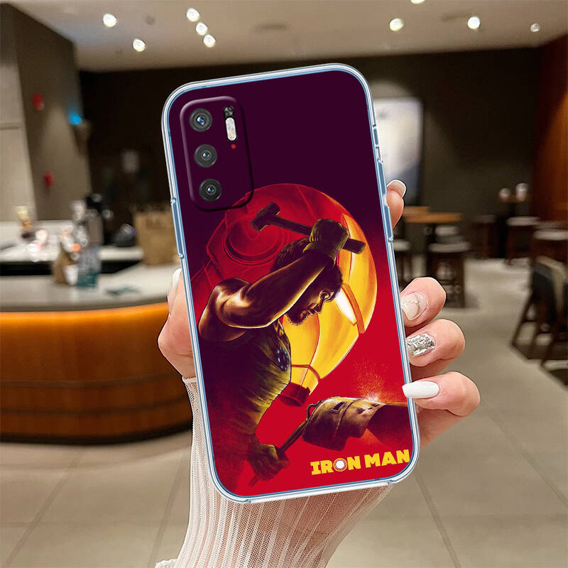 Iron Man Phone Case for Motorola G14 G15 G24 G30 G31 G32 G34 G41 G42 G51 G52 G50 G60S G60 G62 G72 G71 G73 G84 G85 G200 E32