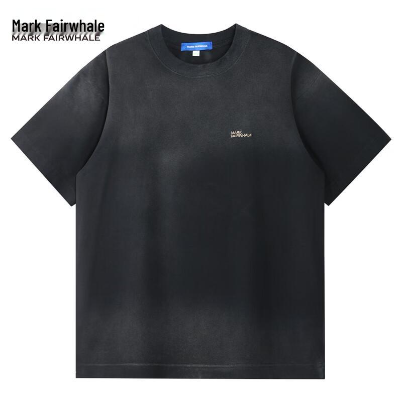 Mark Fairwhale Men's Dip-Dye Gradient Pure Cotton T-Shirt