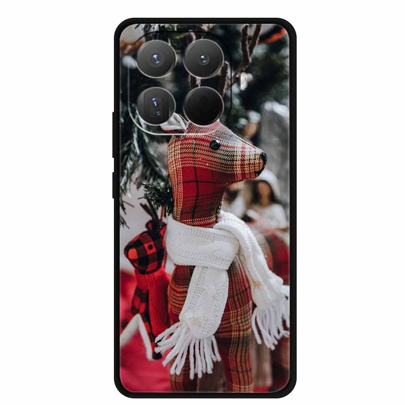 Christmas Phone Cases for Xiaomi 15T Pro 5G Case Protector TPU Silicone Soft Bumper Christmas Tree for Mi 15T Pro 5G Cover Coque