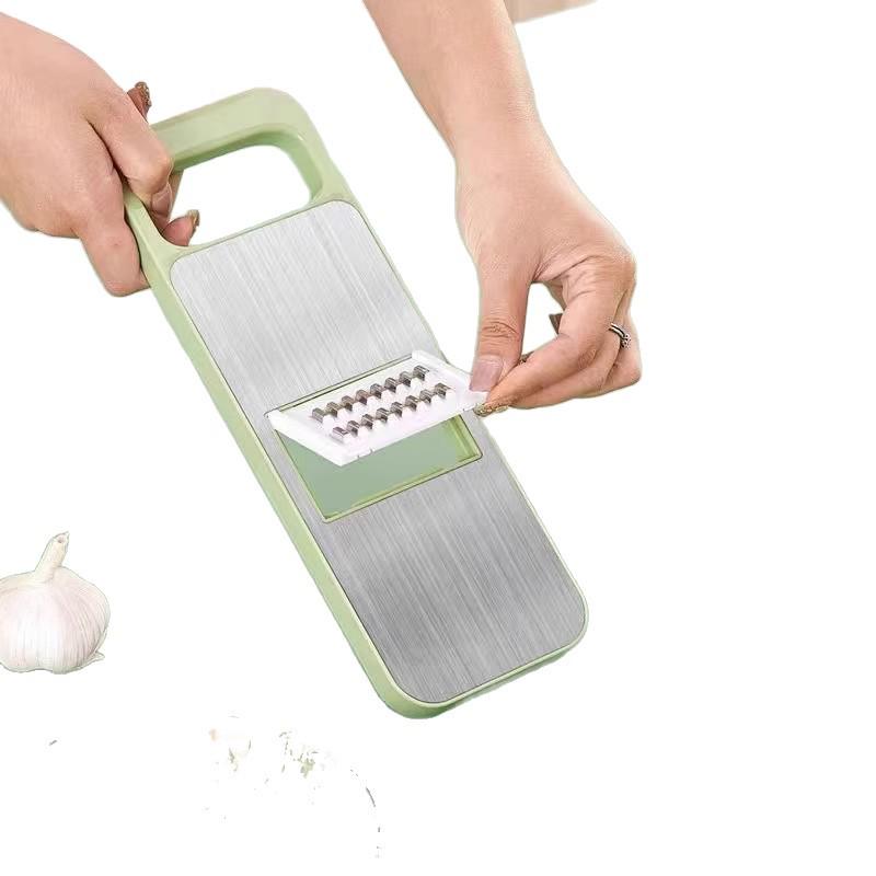 Multifunctional Vegetable and Potato Slicer, Shredder, and Julienne Grater with Kitchen Inserts