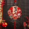 New 2026 New Year Pendant Attract Wealth Luck Red Festive Pendant Lucky Spring Festival Decor Wall Hangings for Living Room