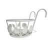 Metal Flower Pots Stand Simple Potted Plant Rack Patio Garden Hanging Basket  Bedroom