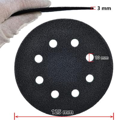 125mm Pad Saver Interface Pad 5" 8 Holes For Makita DeWalt & Bosch