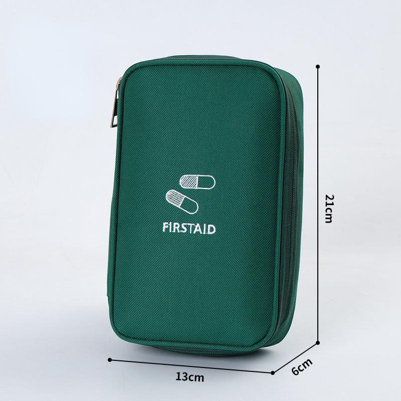 Portable Empty First Aid Kit Medicine Storage Bag Mini Medical Kit Organizer for Travel Sports Pills Management First Aid Bag