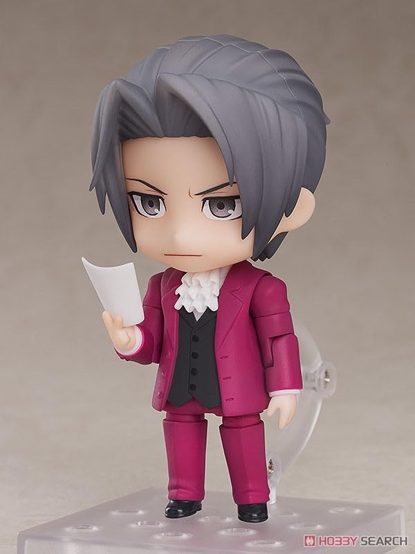 Nendoroid Ace Attorney Mitsurugi Reiji Plastic Painted Fully Articulated Figure Non-scale