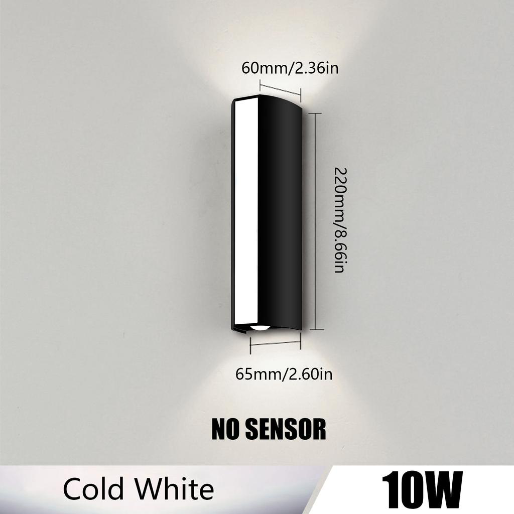 Wall Light LED Lamp 10W AC85-265V IP66 Waterproof Warm White Cold White Outdoor Lighting Decoration Outside For Home Exterior