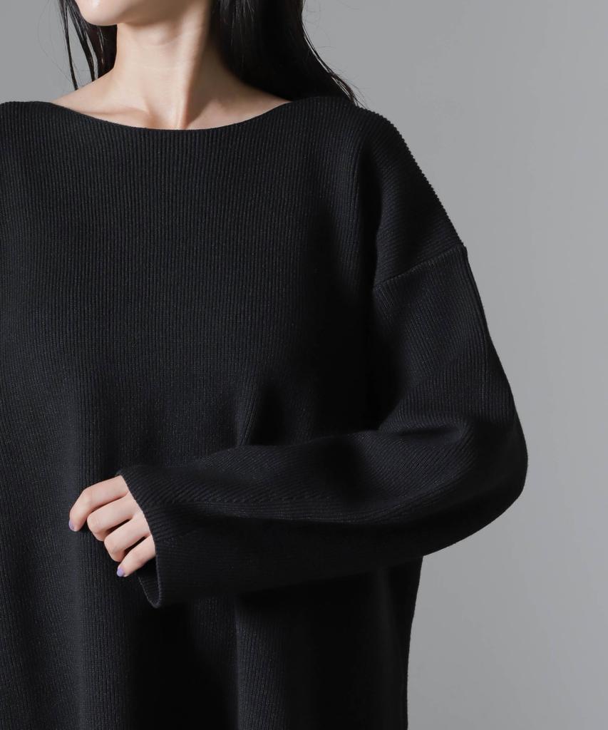 Nano Universe Mini Knit Size F Women's Dress, 020, Gray, 673-4219314