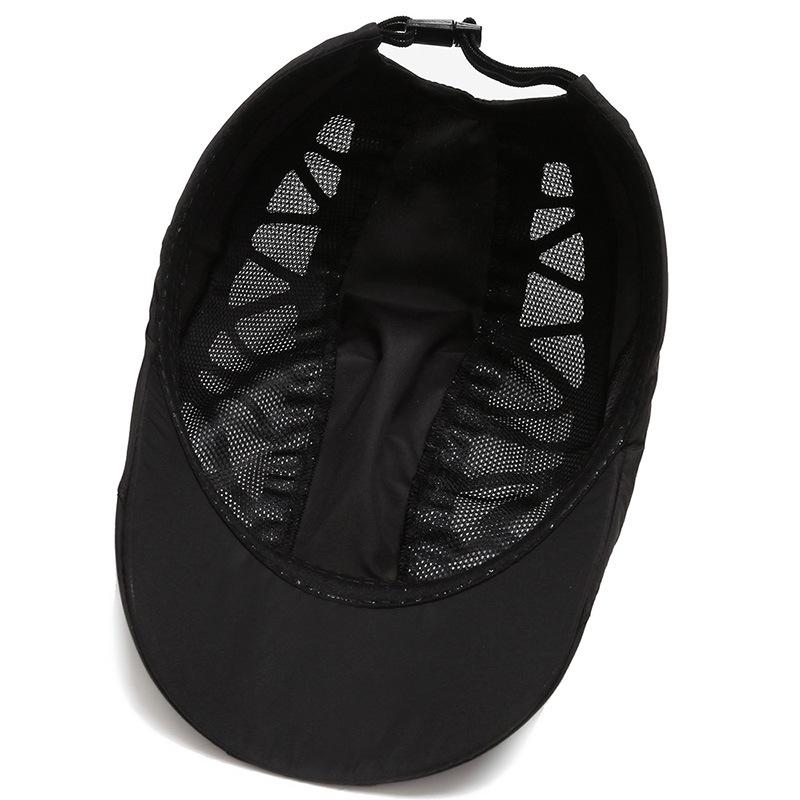 Summer Quick Drying Hat Thin Tennis Hat Forward Hat Versatile Cap Sun Protection Fishing Hat Men's Sun Hat