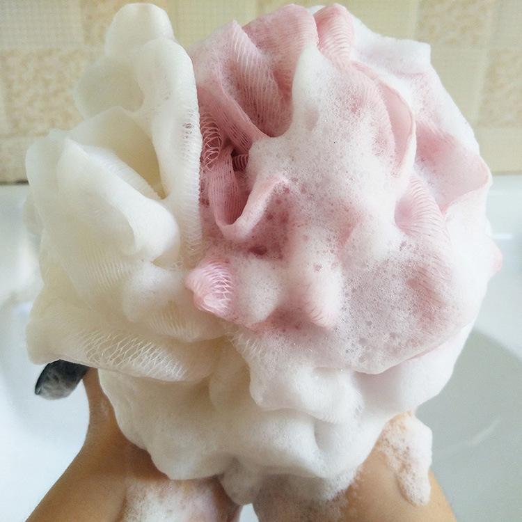 Thickened Hanging Bath Loofah Ball Scrubber