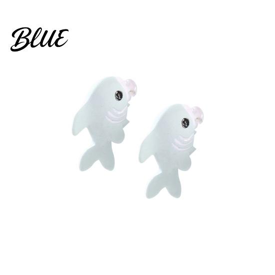 Animal Stud Earrings 1 Pair Cartoon Bite Multi Shapes Shark
