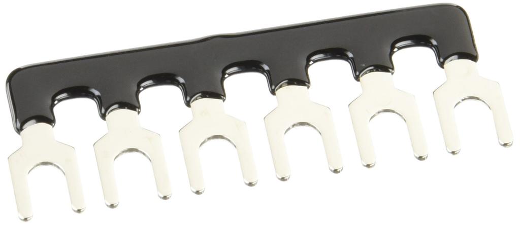 Kasuga Electric TJ161B Short Bar, 6 Poles, With , Pack of 10