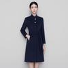 Women's Professional Wool Blend Mid-Length Coat
