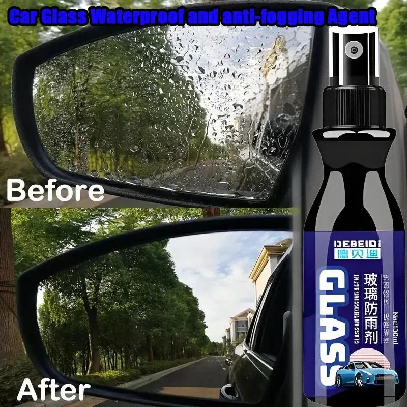 YC19 Car Anti-fog Spray Glass Antifog Coating Agent Defogger Auto Windows Screens Mirror Windshield Defogging Cleaner