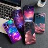 for Samsung Galaxy S20 S22 S21 FE Ultra Plus A07 A17 A15 A16 A25 A57 A37 Phone Cover Case Universe Galaxy Moon Astronaut Stars