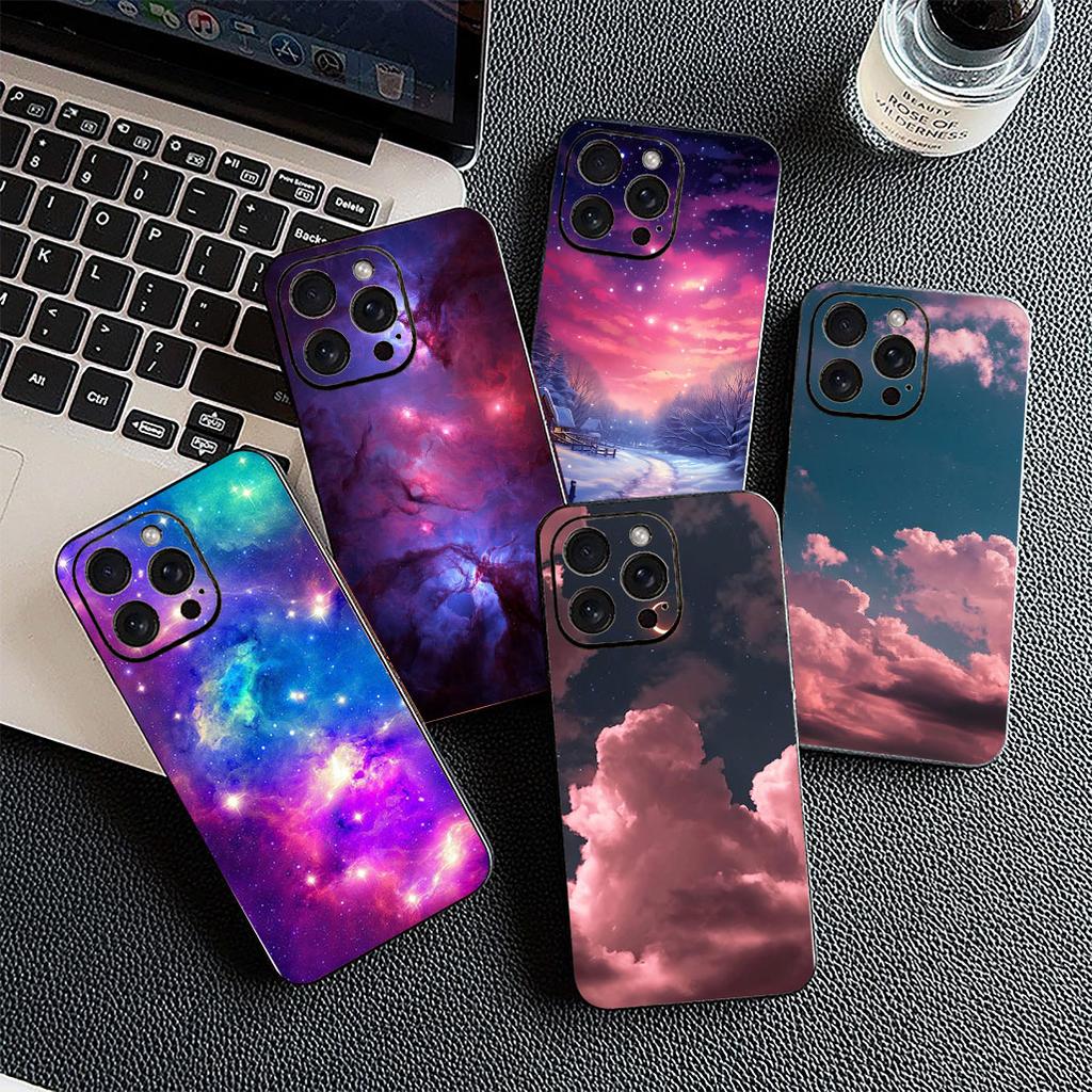 for Samsung Galaxy S20 S22 S21 FE Ultra Plus A07 A17 A15 A16 A25 A57 A37 Phone Cover Case Universe Galaxy Moon Astronaut Stars