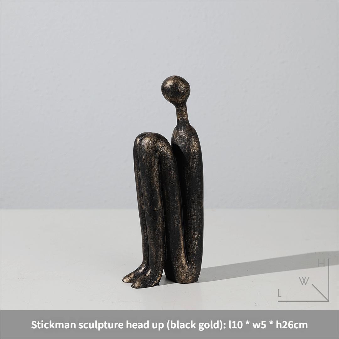 

Decorative Ornaments - Stickman Sculpture Stickman Sculpture Lookin