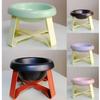 New Spine Protection Pet Bowl High Feet Neck Protection Cat Bowl With Stand Pet Food Bowl Pet Supplies