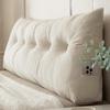 Triangular Headboard Cushion - Large Soft Backrest for Dormitory or Bedroom.
