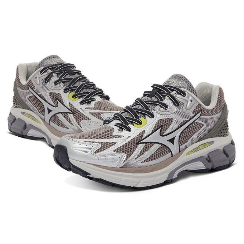 Mizuno Halo Mix Unisex Low-Top Breathable Running Shoes Meteor Grey D1GH240803