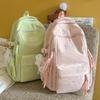 Schoolbag New Japanese Ins Small Fresh Casual Backpack Girls Junior High School Student School Bag Travel Lightweight Backpack
