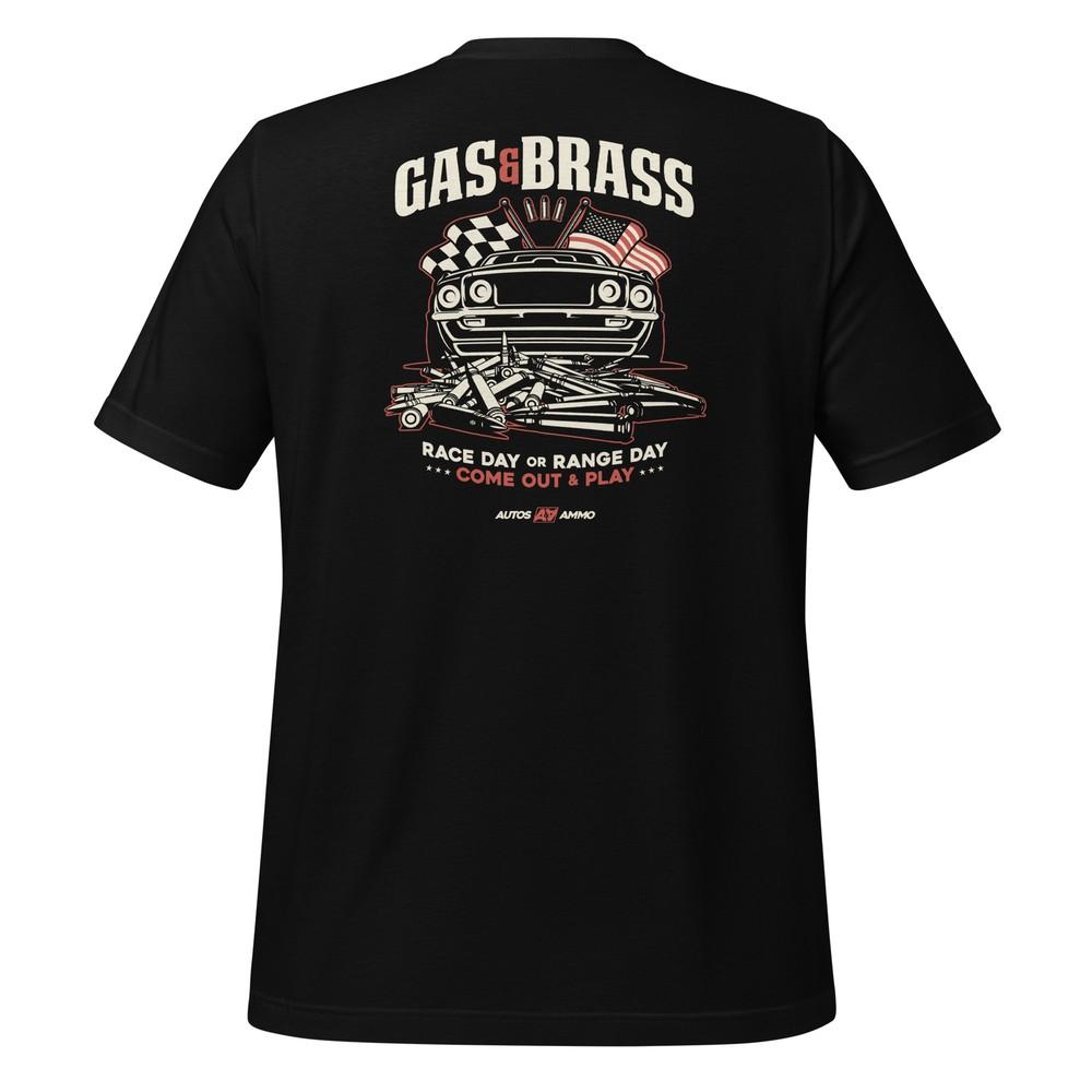 

Gas and Brass v1 - Autos / Ammo Series T-Shirt XL