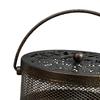 Coil Holder Censer Round Hollow Retro Hanging Incense Burner Stand for Travel Garden Camping