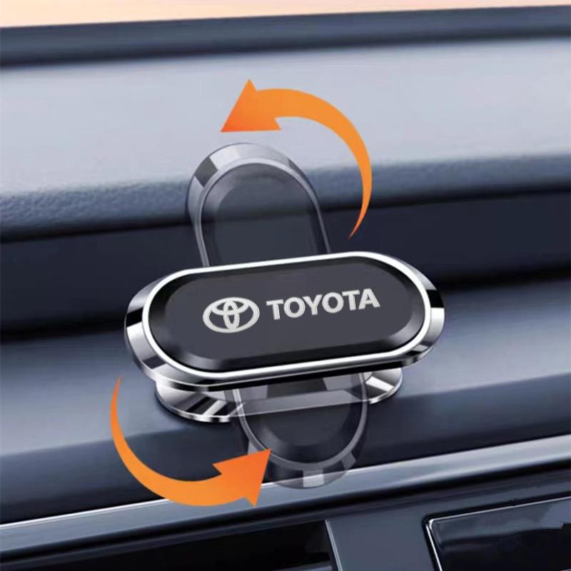 

For Toyota Yaris Camry prius prado corolla rav4 Magnetic Car Phone Holder Stand Mobile Cell Air Vent Magnet Mount GPS Support чорний