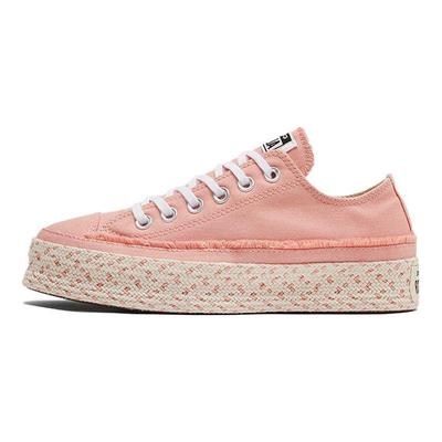 Chuck Taylor All Star Low Color Espadrille - Pink Quartz Damen Sneaker Weiß 570771C