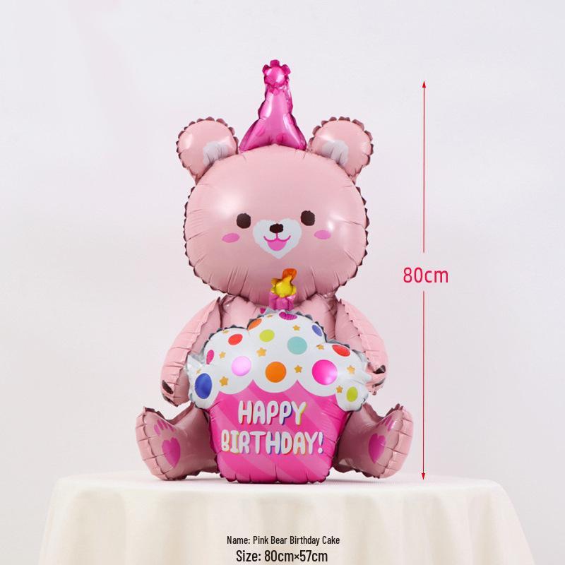Birthday Balloon Set: Floating Columns & Table Decorations for Boys & Girls