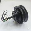 10" Single-Shaft Brushless Hub Motor for Compact Elderly 3-Wheeled Scooter with Rear Drum Brake