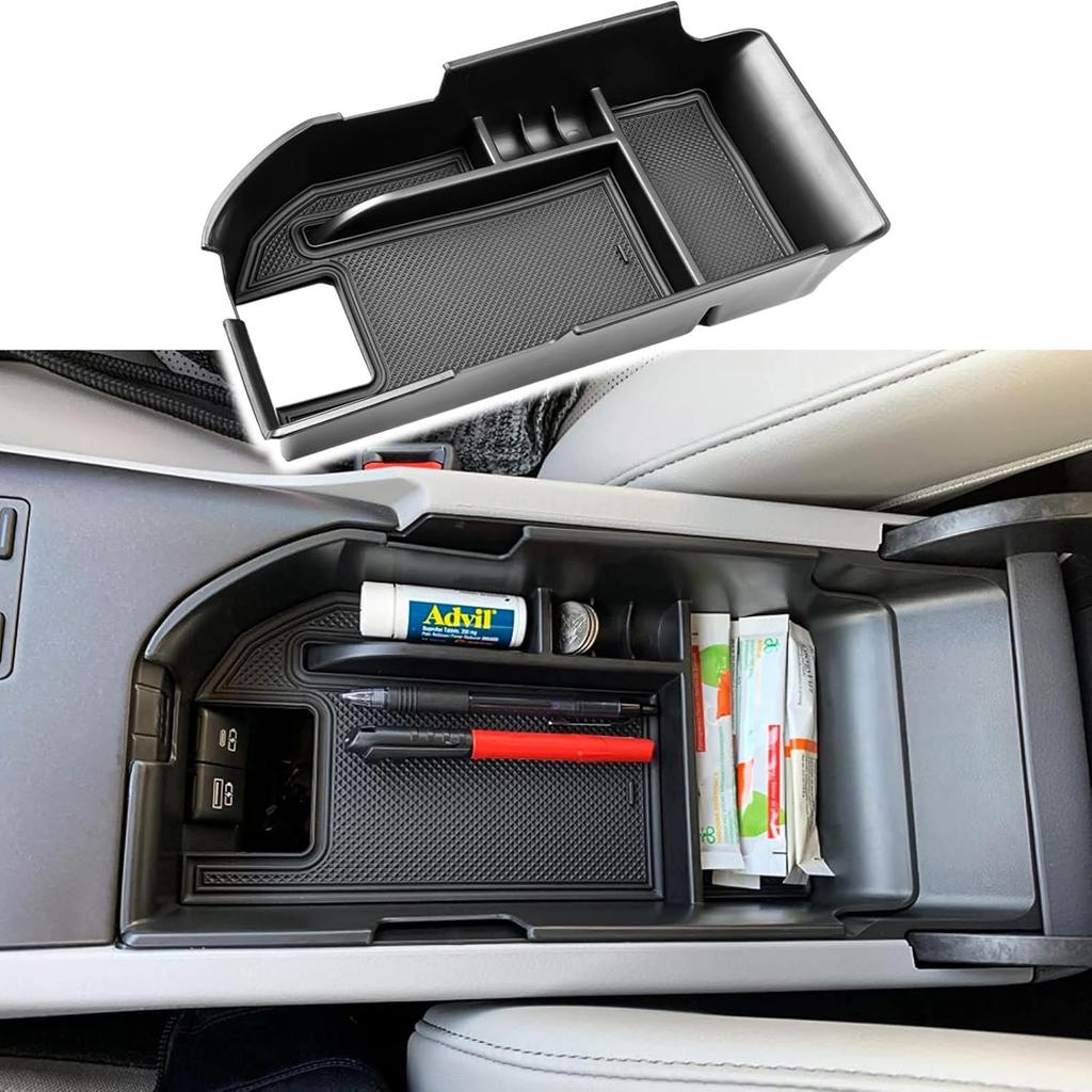 RUNROAD Center Console Organizer Compatible With Toyota Camry XLE XSE 2018-2024 And Camry LE SE    2024 Accessories, Armrest Ert Tray Secondary