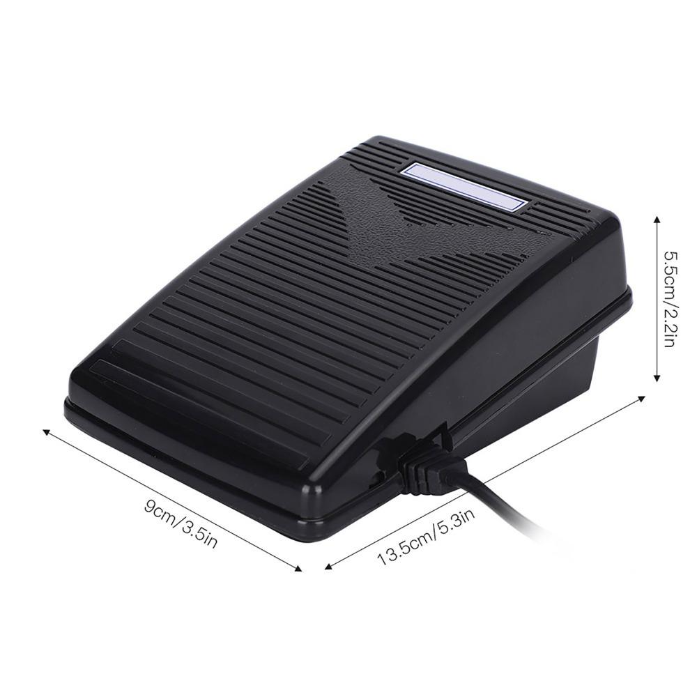 Variable Speed Control Sewing Machine Pedal Switch MultiFunctional Black Foot Control Pedal Domestic Pedal Switch Controller