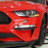 Front Bumper Winglets Fog Light Trim Cover for Ford Mustang 2018+ Carbon Fiber