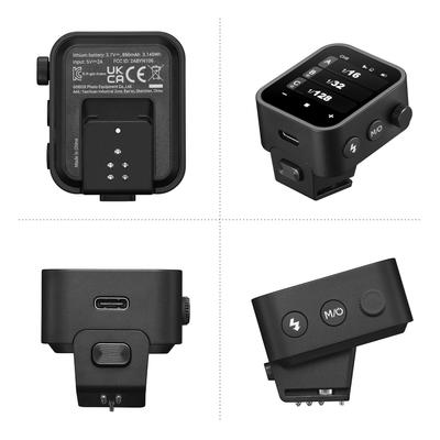 GODOX X3S 2.4G Bezdrôtový vysielač záblesku TTL Autoflash s veľkým OLED dotykovým displejom