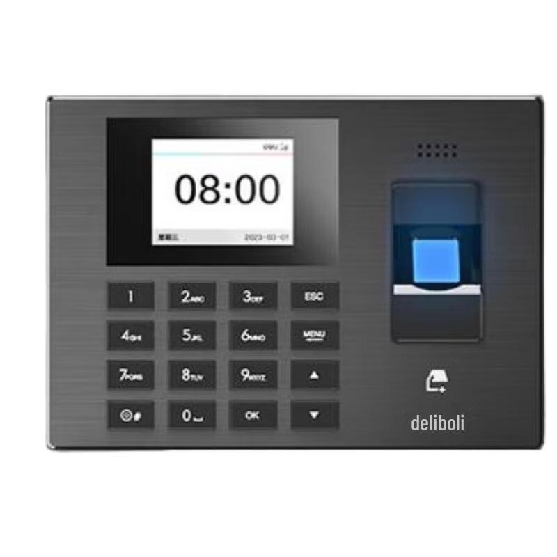 Deli Smart Cloud Fingerprint Time Clock with 4G