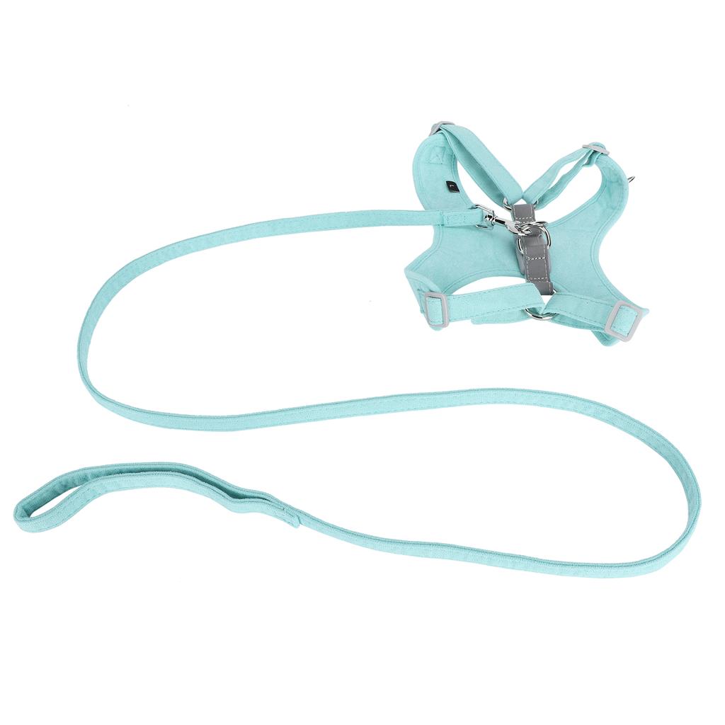 Pet Dog Harness Traction Rope Kit No Pull Choking Adjustable Vest Reflective Collar Type Comfortable Breathing BeltMint
