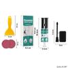 Kit Pasta per Riparazione Piastrelle Colla Ceramica Adesivo Rapido per Riparare Crepe Buchi con Raschietto e Bastoncino Mescolatore Gratuiti Copertura