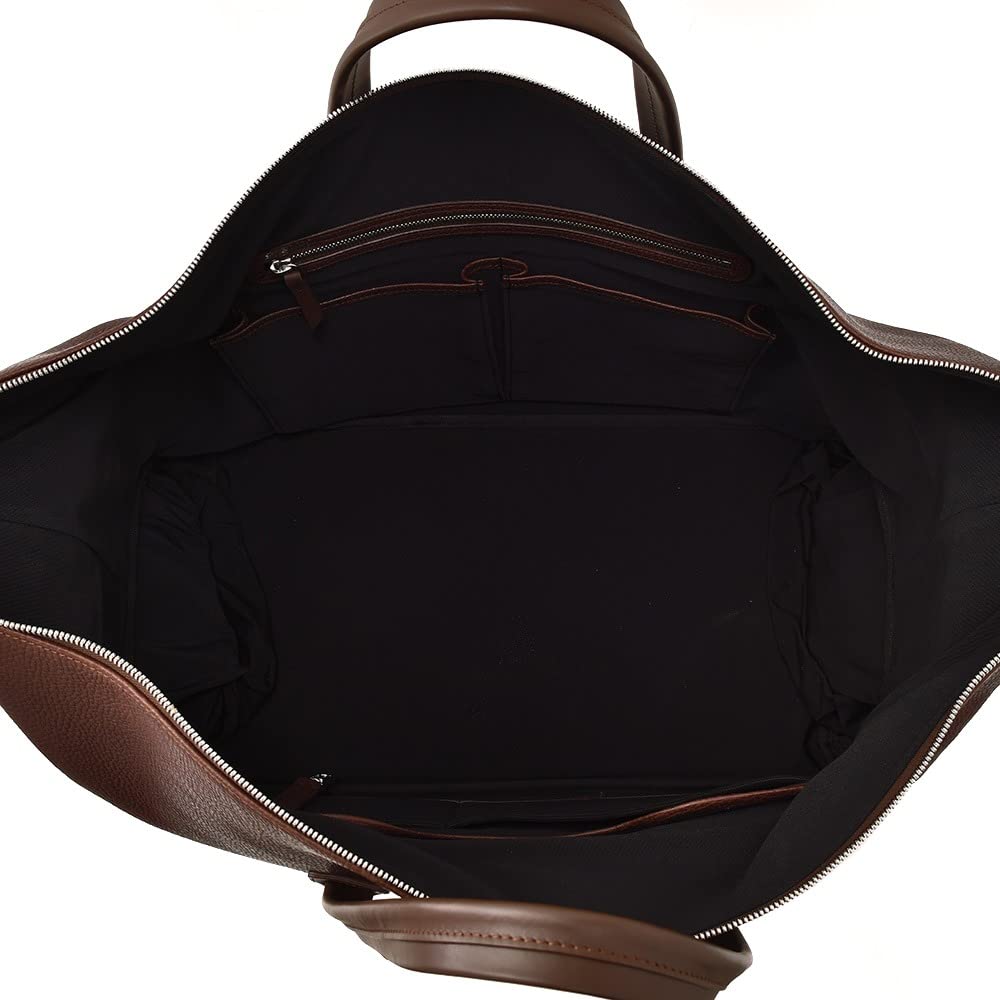 [Lundi] Boston Bag for Men, WILSON, Wilson Travel Bag, Full Grain Leather, Vegetable Tanned, Sports Boston, Maroon