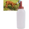 BigKing Calf Nursing Bottle, 2L Calf Cow Feeding Milk Bottle Cups Nursing Milk Feeder Without Handle