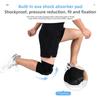 2 PCS Unisex Sports Knee Pads Thickened Sponge Warm Non Slip Knee Brace for Volleyball Soccer Yoga Dancing Training